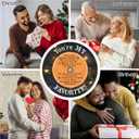 GEEMBI Christmas Anniversary Wedding Gifts for Couple - Vinyl Records Fleece Throw Blanket 60 in - Christmas Birthday Gifts for Women Men, Couple Gifts for Him Her Girlfriend Boyfriend Husband Wife (Multicolor - My Favorite)