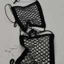 2PCS Motorcycle Bungee Cargo Net 10.3"X15.4" High Elastic Double Layer Thicken Helmet Net Luggage Rack with Adjustable Hooks for Bike Motorcycle Accessories