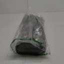 Black Green Botanical Kitchen Rugs Set of 2 Plant Leaf Anti-Fatigue Kitchen Mat Natural Comfort Standing Waterproof PVC Mats 2/5" Thick Leather Carpet for Laundry Office Sink(17.3" x28" + 17.3" x 47")