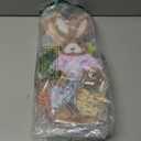 7 Pack Easter Bunny Decorations Outdoor Vintage Bunny Yard Signs Stake 15.7" Sisal Rabbit Easter Decor for Spring Garden Lawn Egg Hunt Party Decor