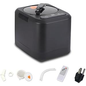 BOOLONKODA 3 L Large Capacity Portable Sauna Steamer, Sauna Steamer Machine,1200 w Steam Generator, Home Sauna Steamer Pot with Remote Control, 9 Temperature Levels, Home Spa Sauna Accessories