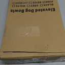 Elevated Dog Bowls for Medium Size Dogs, Non-Slip Dog Feeder with 1*Stainless Steel Dishes & 1*Slow Feeder Bowl, 5 Heights Adjustable Raised Bowls to 3.15-8.66-9.84-11.02-12.2 (Pink)