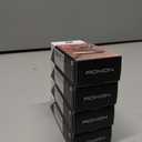 4 x ROXON M4 10 in 1 Mini MultiTool Leather Handle Portable Nail Clipper, Utility Tool, Knife With Safety Lock, Scissors, File, Bottle Opener, Screwdriver, Personal Care Gadgets A Gift for All