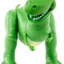 Mattel DisneyPixar Toy Story 4 True Talkers Rex Figure, 7.8 in / 19.81 cm-Tall Posable, Talking Character Figure with Authentic Movie-Inspired Look and 15+ Phrases, Gift for Kids 3 Years and Older