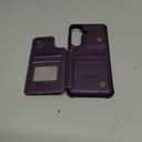 Vinich for Samsung Galaxy S26 Plus Wallet Case with Card Holder, RFID Blocking Credit Slots Kickstand Shockproof Phone Cover for Women Men, Purple