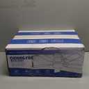 Ceiling Fans with Lights- 52" RGB Low Profile Indoor Ceiling Fan with Light and Remote/APP Control, Flush Mount, LED Dimmable DC Reversible Modern Ceiling Fan for BedroomBlack