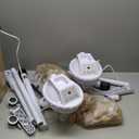 Professional Facial Steamer for Deep Hydration,2in1 Face Steamer with 5X Magnifying Lamp,Suitable for Home Use or Beauty Spa Deep Cleansing and Hydration (21-White)