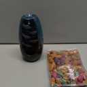 SPACEKEEPER Ceramic Backflow Incense Holder Waterfall Incense Burner, Aromatherapy Ornament Home Decor with 120 Backflow Incense Cones + 30 Incense Stick , Blue Set---- missing incense sticks