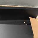 upsimples 35.5'' Long Floating Shelves for Wall Decor and Storage, Black, 35.5in