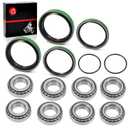 MOTO1988 Front Wheel Hub Strut Bearings & Seals Kit for Polaris Sportsman 335 400 500 Magnum 325 425 500 Scrambler 400 500 Worker 335 500 Big Boss 400L 500 3554506 3554509 3610019 3610028 3554507