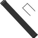 Fitcent Sport Elastic Wristband/Bicep Band Strap Compatible for WHOOP 4.0 WHOOP 3.0 Fitness Tracker Accessory with U shape (Black)