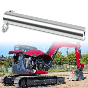 45mm x 13”Excavator Bucket Pin Compatible with John Deere/Kubota/Case/Case IH/Caterpillar/Takeuchi/Yanmar (with Grease Hole,1/2 Bolt Hole)