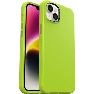 OtterBox Symmetry Series+ Case with Magsafe for iPhone 14 Plus (ONLY) Non-Retail Packaging - Lime All Yours