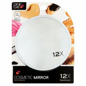 Jacent Dip & Dab 12x Magnification 5" Diameter Vanity Mirror