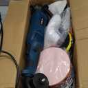 GEVEELIFE Buffer Polisher, 6 Inch/7 Inch 1600W Rotary Car Buffer Polisher Waxer, 7 Variable Speed 1000-3500 RPM, Detachable Handle for Car, Boat Sanding, Polishing, Waxing (Black)