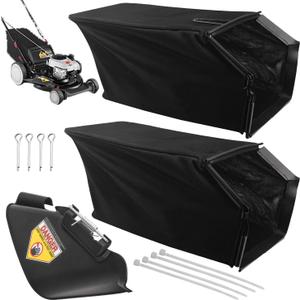 Lawn Mower 964-04154 Grass Bag Frame Set & 731-07131 Side Discharge Chute, Compatible with MTD Cr-aftsman Mower, MTD Mower Series 11A 12A & 12B