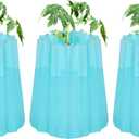 Geetery 3 Pcs Gardener Insulating Plant Protector Early Season Plant Protector Wall of Water Tomato Gardening for Antifrost Cold Weather