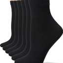 Hanes Women's Cotton Ankle socks 6 PCS, Size 5-9