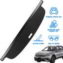 Cargo Cove for VW Volkswagen Tiguan 2018-2024 for VW Volkswagen Tiguan Accessories Behind 2nd Row Seats Retractable Factory Style SUV Trunk Security Shade Trunk Cover No Gap