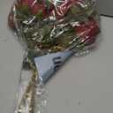 FlueHouzz Artificial Roses Flowers Fake Silk Rose Bouquet 12 Heads 2 Packs of Realistic Blossom Roses for Home Wedding Party Floral Decoration Table Centerpieces, Burgundy