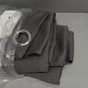 NICETOWN Thermal Insulated Grommet Blackout Curtains for Bedroom (2 Panels, W42 x L63 -Inch, Grey)