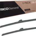 TRICO Diamond 28" + 24" Super Premium Automotive Replacement Windshield Wiper Blades (Set of 2), Passenger and Driver Side All-Weather Beam Wiper Blades for Select Vehicle Models (Item #25-2824)