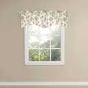 Colette Lined Scalloped Valance (52"W x 17"L (Pack of 1), Jewel)