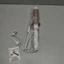 Conair Double Ceramic 1 -Inch Curling Iron, 1 -Inch Barrel Creates Soft Waves & Curls, Hair Curler for Use on Medium & Long Hair, White/Rose Gold