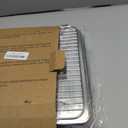 P&P CHEF 19.6 Inch Stainless Steel Baking Sheet with Rack Set (2 Pans+ 2 Racks), Cookie Sheets Baking Trays and Cooling Wire Racks, Oven & Dishwasher Safe, Pans with Flat Racks