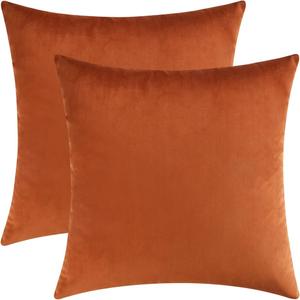 Cooling Pillow Case - 2 Pack Terracotta Pillow Cases - Clean & Cool Fabric - Silver Infused Pillowcase 300 Thread Count Breathable Protector for Sensitive Skin