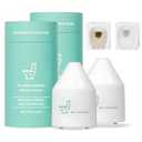 IMOLL Krazy Clean Toilet Cleaner, Toilets Water Treatment Gel Kit, Cleaning No Scrubbing Required, Automatic Refreshes Toilets Long-Lasting Fresh Scent (2pcs*4.23 oz)