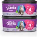Litter Genie Refill Bags | Jumbo 2-Pack, 56 Total ft | Up to 8 Months of Supply in 2 cartridges | Ultimate Odor Control Cat Litter Bags