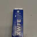 GE XWFE Refrigerator Water Filter, Genuine Replacement Filter, Certified to Reduce Lead, Microplastics, PFOA/PFOS, and 50+ Other Impurities, Compatible with GE Appliances Brands, Pack Of 1