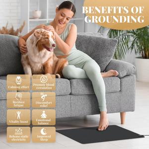 Zonama Grounding Mat, size 15.75x23.62 in