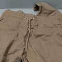 Willit Women Linen Pants Joggers Casual Lightweight Lounge Cotton Linen Travel Beach Summer Pants with Pockets 25.5"/28" M