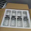 QAPPDA 16 oz Glass Jars With Lids, Wide Mouth Mason Jars,Glass Storage Jars For Food,Canning Jars For Pickles,Herb,Jelly,Jams,Honey,Kitchen Canisters Dishware Safe 16 Pack