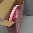 16 PCS Pink Pilates Ring and Ball Set for Women with 15" Magic Circle, Home Pilates Equipment Kit with Adjustable 1LB Ankle Wrist Weight, Resistance Band, Gliding Discs, Pilates Essentials Accessories