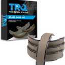 TRQ Rear Parking Brake Shoe Set Compatible with 2012-2018 Ford F-150