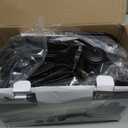 REPTI ZOO Dual Reptile Light Fixture for Reptile Dome UVB Lamp Fixture Dual Reptile Reflector Dome Lamp Cap Combo Integration Design Heat Lighting (1 Count (Pack of 1))