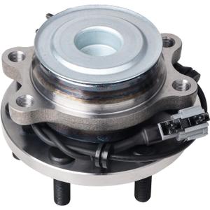 KUSATEC 515064 Front Wheel Bearing and Hub Assembly Compatible with Nissan Frontier Pathfinder Xterra 2WD, Suzuki Equator 2009 2010 2011 2012, 6 Lug Bolts w/ABS