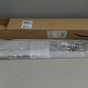 Blulu 1 Pcs Lock in Gutter Guard 6 Inch x 75 ft Stainless Steel Micro Mesh Leaf Gutter Screens Protection Covers Fit 4", 5" and 6" K Style