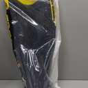 Cressi Palau Adjustable Open Heel Fins, Black/ Yellow, M/ L