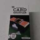 2-Deck of Playing Cards Automatic Card Shuffler - Battery Powered Electric Card Mixer for Home Game Nights