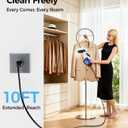 Handheld Steam Cleaner for Home 3s Instant Heat-Up No Need to Wait, Upgrade 2 LB Light Weight Easy Refill Portable Steamer Cleaner for Furniture Couch Grout Walls Kitchenware Cleaning