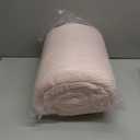 BEDELITE Fleece Queen Comforter Set -Super Soft & Warm Fluffy Pink Bedding, Luxury Fuzzy Heavy Bed Set for Winter with 2 Pillow Cases