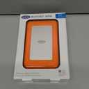 LaCie Rugged Mini, 2TB, 2.5 inches, Portable External Hard Drive, External Storage, for PC and Mac, Shock, Drop and Pressure Resistant, Hard Drive, 2 Year Rescue Services (LAC9000298)