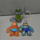 Heroes of Goo Jit Zu Hero Creator Bundle with 2 Action Figures and 6 Unique goo fillings, Mix, Fill & Create Your own Stretchy Blazagon and Thrash, Play Again and Again