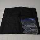 Blue Streak Wheelchair 18" Back Upholstery Replacement - Nylon Back, with Hardware, STDS4S2208 - Suitable for K1/K2 Wheelchairs (1Ea, Black)
