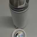 Portable Travel Kettle, Mini Electric Kettle with 5 Temperature Settings, 304 Stainless Steel, Auto Shut-Off & Boil Dry Protection, Small Tea Kettle for Travel, Black,white