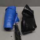 ProBody Pilates Yoga Ball Chair, Exercise Ball Chair with Base or Stand for Home Office Desk Sitting or Workout, 65cm Antiburst Balance & Stability Ball Seat, Large Gym Ball for Back, Abs (Blue with Bands)